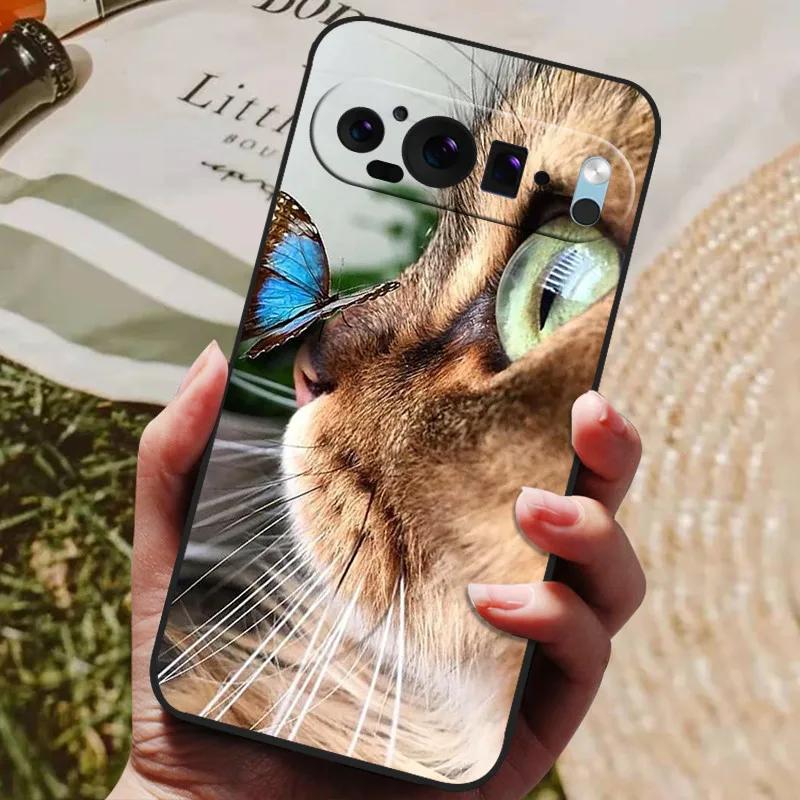 For Google Pixel 9 Pro XL Case Cool Painted Silicone TPU Soft Cover for Googe Pixel 9 9 Pro 8A Cases Black Protective Shells