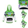 Adorable Toy Story 4 Cosplay Buzz Lightyear 2pcs Set Hoodie Pants Halloween Costume