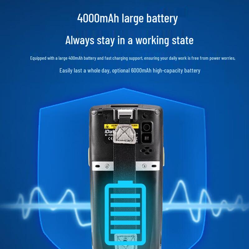 iData 95W Industrial Handheld PDA Barcode Scanner