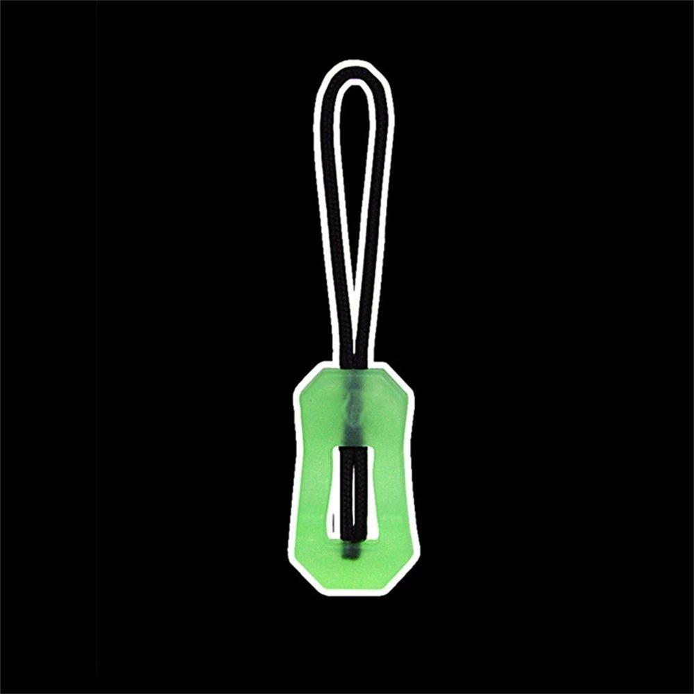 Markers Glow In The Dark Anti-theft Zipper Night Zipper Rope Tent Zippers Pull Rope Zipper Puller