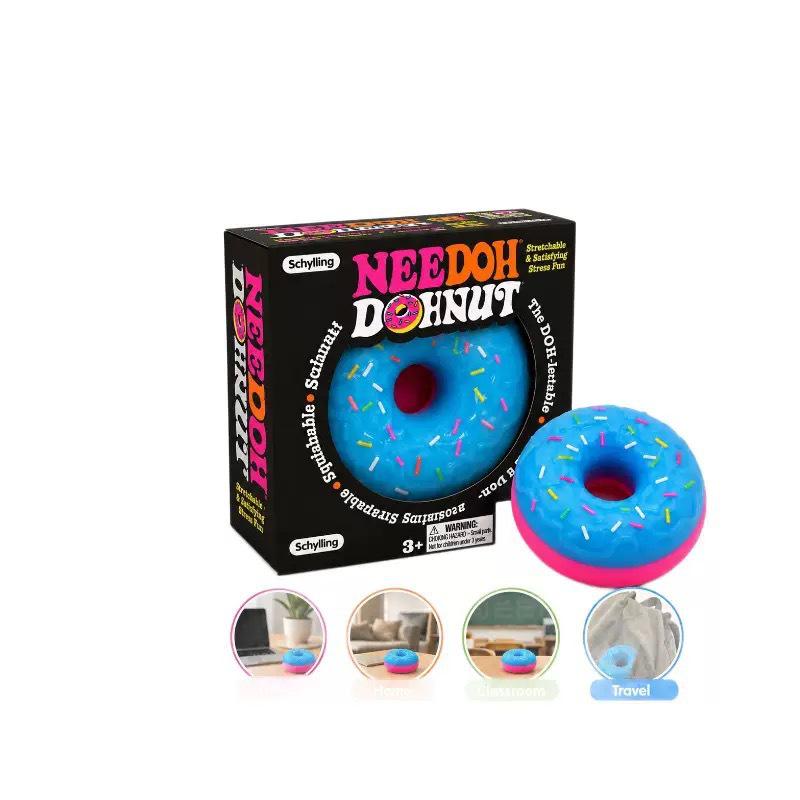 NeeDoh Donut Stress Relief Toy - Squeeze & Rebound Therapy