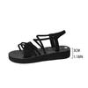 Women Summer Sandals Leisure Wedges Shoes Soft EVA Sole Light Weight Elastic Back Strap Girls Student Platform Sandalias