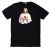 T-Shirt Gesù Motivo Acquerello CotoneSi apre in una nuova finestra o scheda