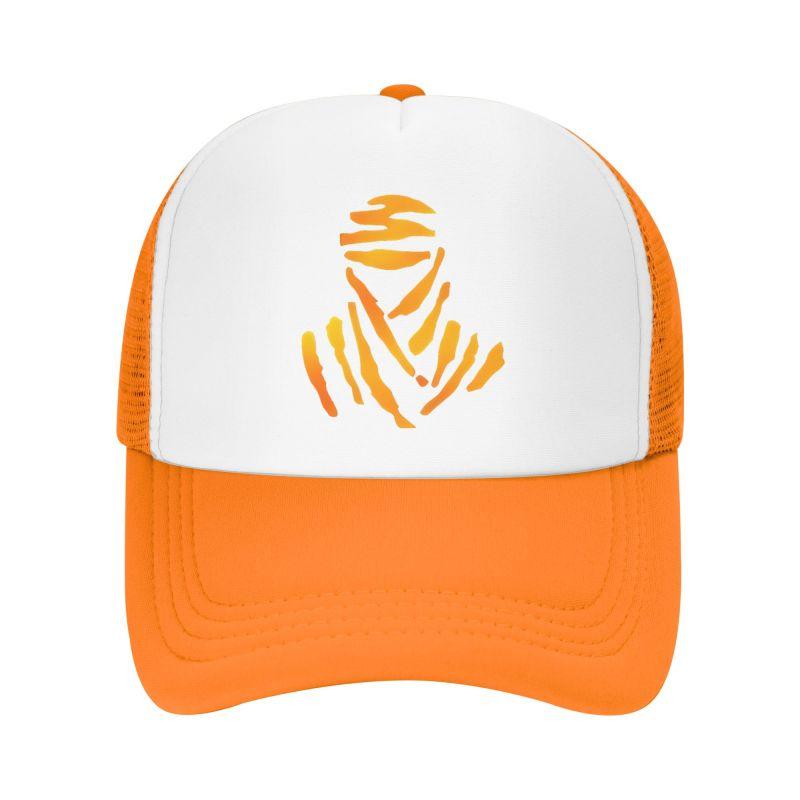 

Racing Off Road D-Dakares Rally Mesh Baseball Cap Summer Breathable Sun Visor Hats Unisex Snapback Caps Adults Trucker Hat Adjustable помаранчевий