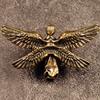 Copper Six Winged Angel God Love Cupid Statue Small Ornaments Brass Angel Figurines Desktop Decorations Home Decors Accessories
