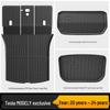 Tesla Model 3/Y Floor Mats & Trunk Mats: New Eco-friendly 3D All-Weather TPE Design