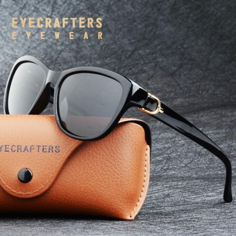 1PC Cat Eye Polarized Sunglasses Ladies Elegant Sunglasses Outdoor Driving Beach Sunscreen Anti-ultraviolet Anti-blue Light Goggles