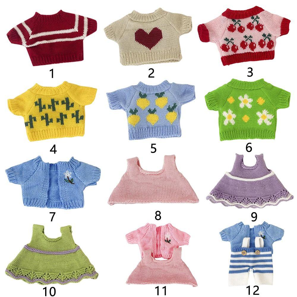 Sweater Capybara Doll Clothes Cartoon Doll Accessories New Capybara Plush Doll  for Birthday Gift