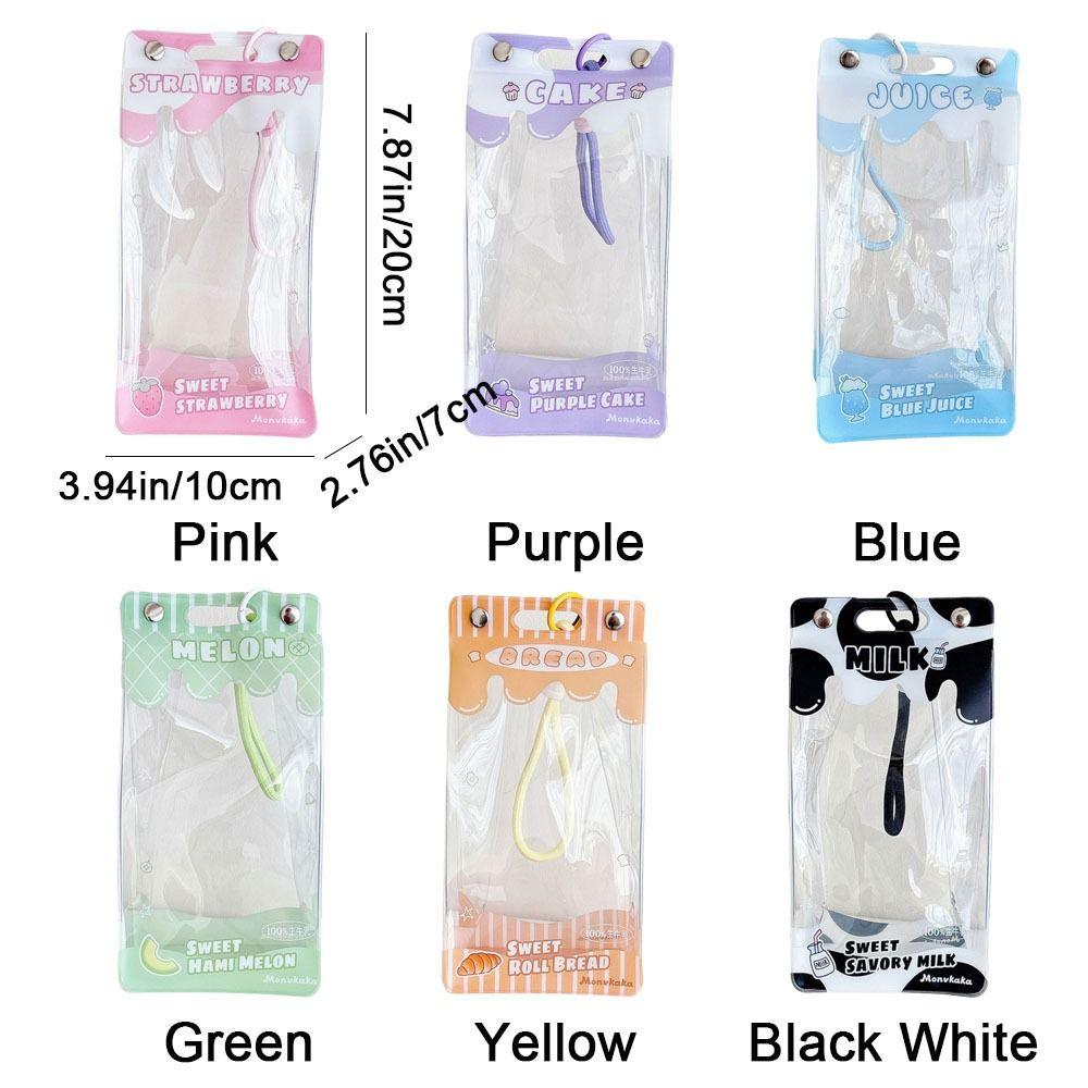 Transparent MIni Plush Dolls Storage Pouch Dustproof Dolls Outward Bag  Gift Packaging