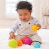 6pcs Baby Soft Massage Sensory Development Puzzle Ball Sound Toys For Infants