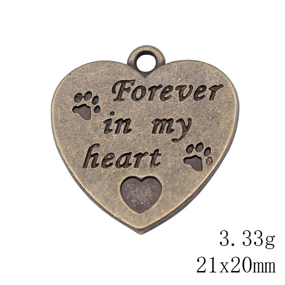 Valentine's Day Charm Phone Love Heart Tags Best Friends Charms Pendant Art Supplies Craft Pendants