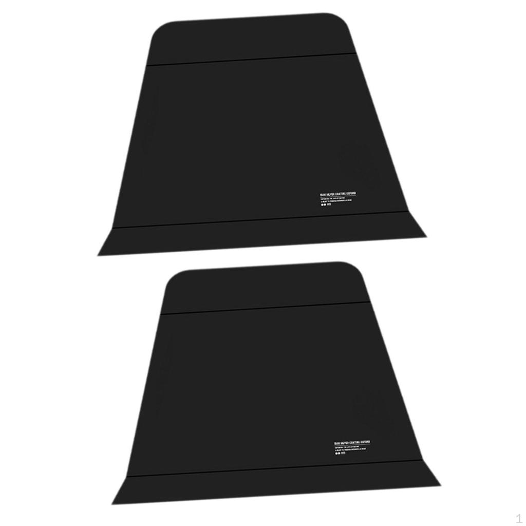 2 Pieces Canopy Tent Sidewalls Walls Shelter Wall Oxford Cloth Popup Side