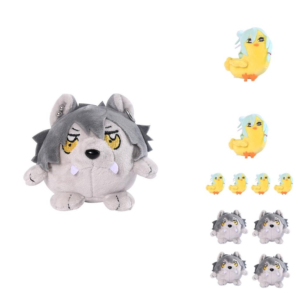 Cute Anime Idol Dream Festival Plush Toy Figure With Shorthair Fluffy Fur