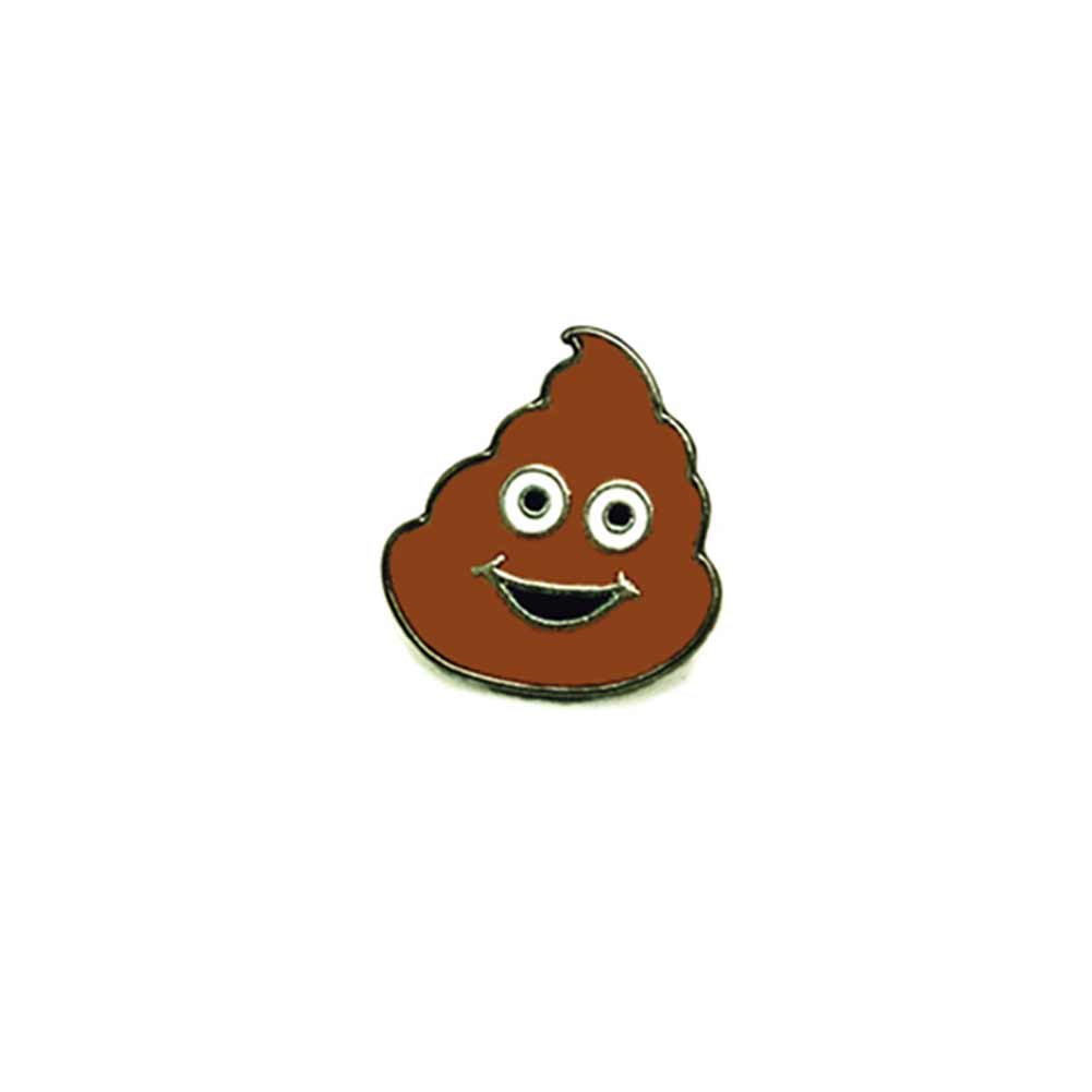 Fashionable Colored Cartoon Expression Brooch Cute Alloy Corsage Clothes Ornament  Gift