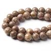 Maifan Jades  Natural Stone Round Beads 15"Strand Smooth Loose Spacer Beads 4/6/8/10/12mm for Jewelry Making DIY Bracelets Charms Accessories