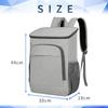 20L Large Capacity Insulated for Soft Cooler Abrasion Resistant Backpack, Stylish, Travel, Shopping, Picnics, Camping, Bag, Lightweight, Insulated,