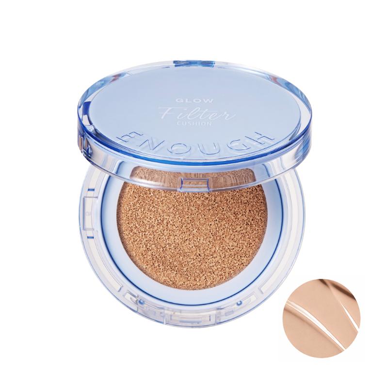 

Enough Glow Filter Cushion SPF28 PA+++ 12g + Refill 12g (6 Options) # No.13 x 1pcs