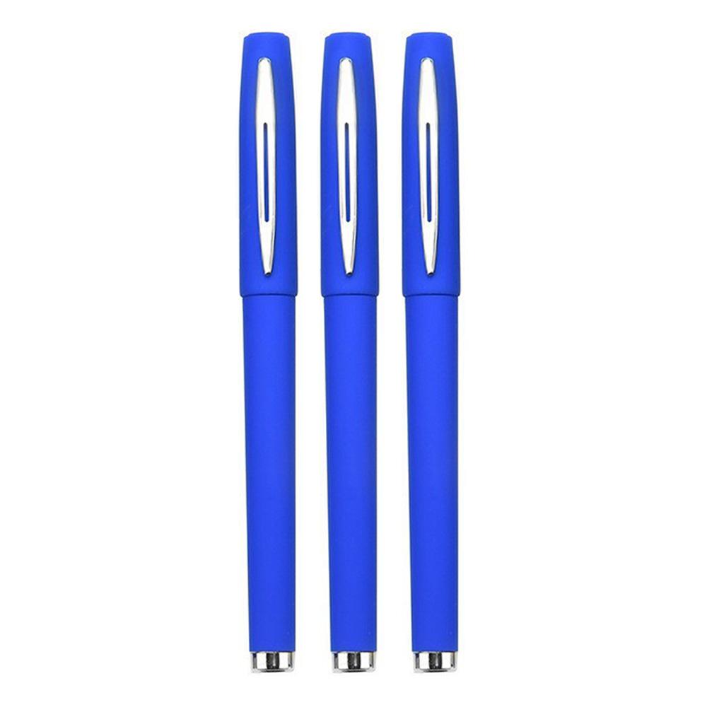 3pcs Black Ink Gel Pen 0.5mm Ballpoint For Writing School Stationery Supplies Business Signature Pen Office Accessories