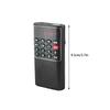 Mini Portable Pocket FM Radio Number key Handheld MP3 Walkman Radios with Recorder Rechargeable Battery For Walkman Go Hiking