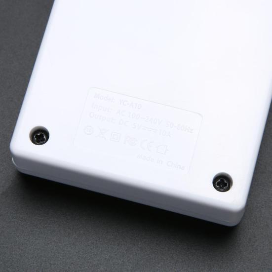 10 Port Fast Port Power Strip USB Charging Adapter Wall Travel Desktop Charger