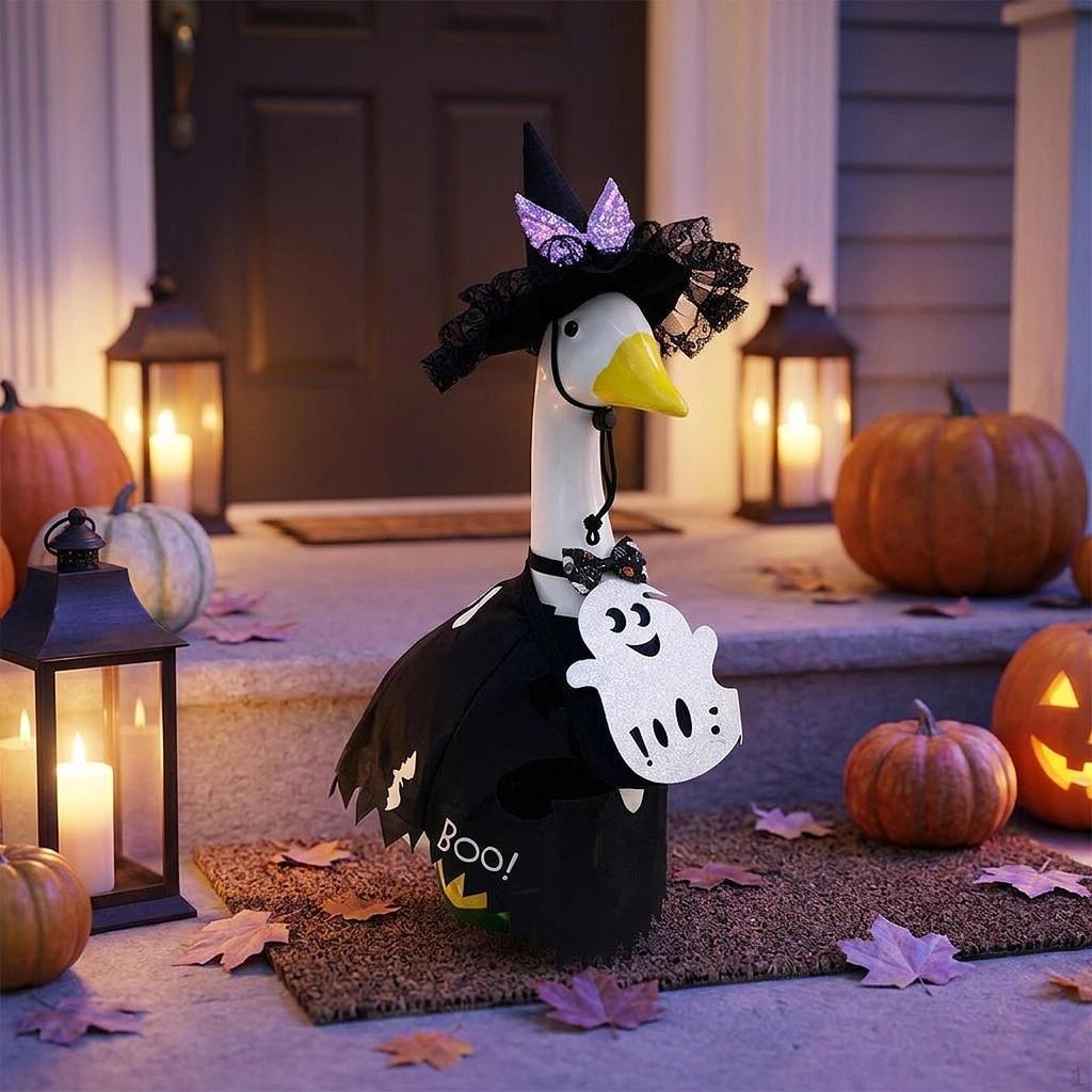 Porch Goose Outfit Soft Festivals Clothes for Garden Lawn Father's Day