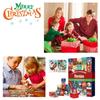 Feiertagspuzzle für Erwachsene Saisonales Raumdekor-Accessoire Weihnachts-Adventskalender Puzzle-Set für Erwachsene 2025 für Kinder