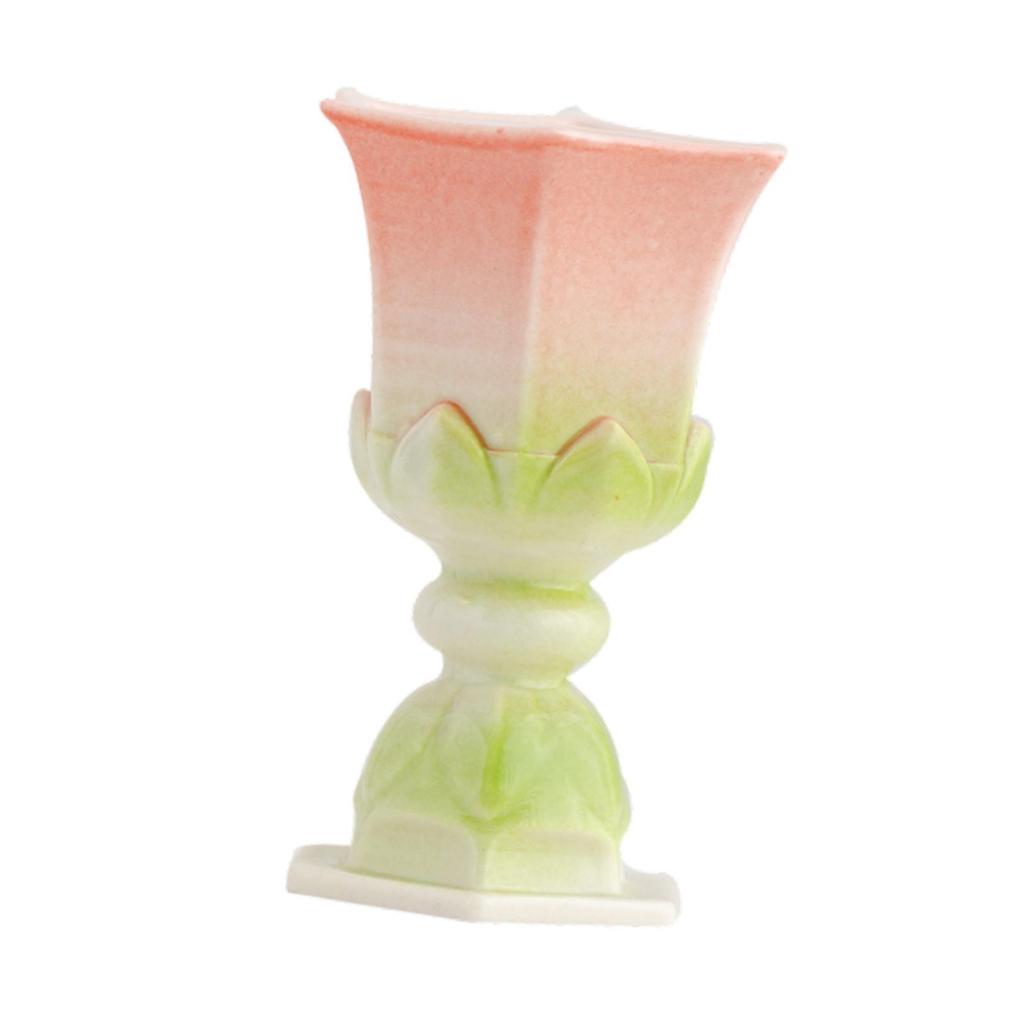 Candlestick Holder Lotus Candle Holder Creative Ornament Desktop Candle Stand for Thanksgiving Home Mantel Decoration