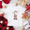 Juletrøyer for barn Hjort Snømann med T-skjorte Bomullstopper Gutter Jenter Julefestantrekk Barn Ferie T-skjorte