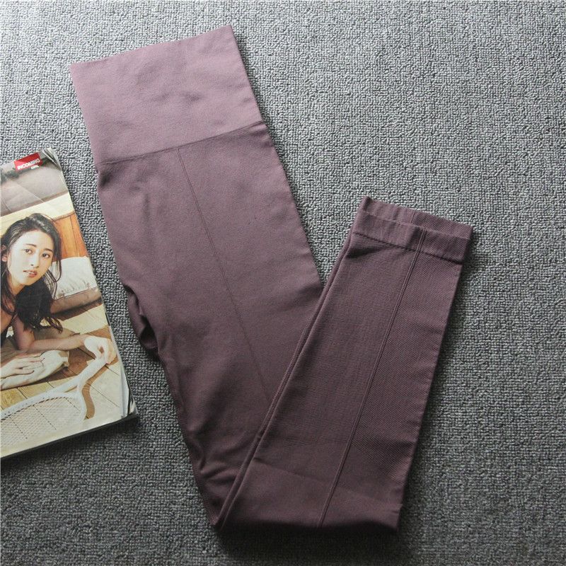 Cattle Goods High Waist Thin Running Training Slimming Fitness Pants
