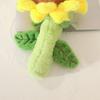 Soft Sunflower Plush Toy: Cute Expression Pillow or Wedding Ornament