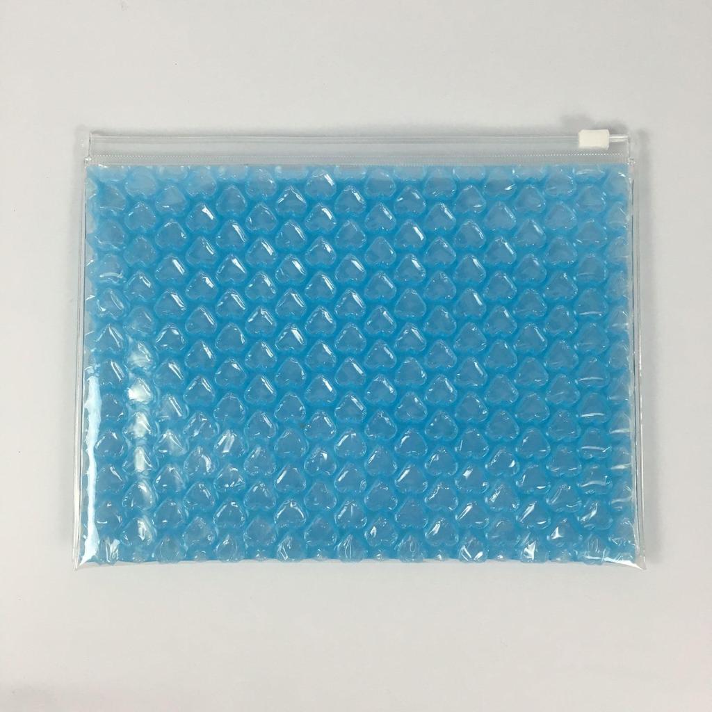 PVC Blase Kosmetikaufbewahrungstasche - Fallfest, Stoßfest, Reißverschlussdichtung, Klebend, Ideal für Geschenkverpackungen