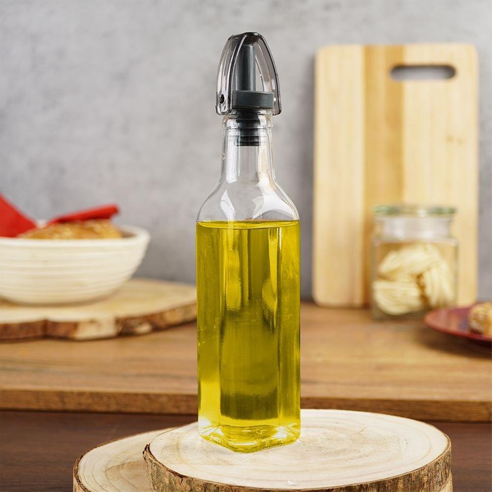 Butelka na Oliwę Ocet z Dozownikiem Szklana Dozownik do Oliwy Octu 250 ml