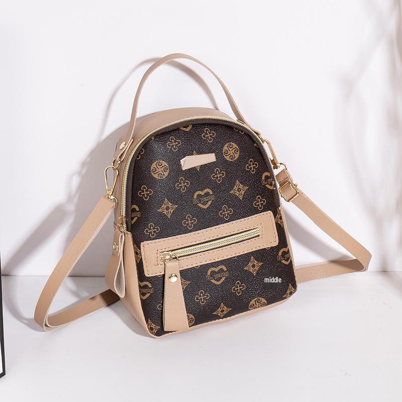 Blumiges 2026 Modischer Rucksack mit zwei Schultergurten für Damen und Studenten