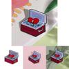Red Cartoon Unique Box Shaped Brooch Stylish Alloy Pin For Accessories Fashionable