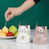 Cartoon Cute Fortune Cats Toothpick Box Home Living Room Table Ornaments Creative Press Automatic Rise Toothpick Dispenser