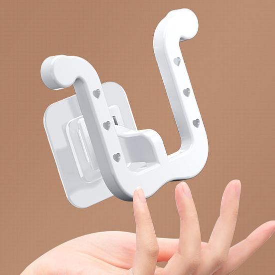 1/4 ks U-tvarovaný držák na pantofle Nástěnný úložný regál Silná nosnost