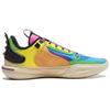 Li Ning All City 11 Cushioning Slip Resistant Low Top Basketball Shoes Men's Blue Yellow ABAT031-7