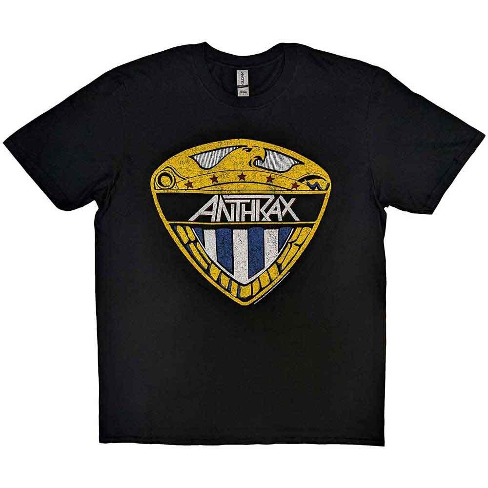 Anthrax Eagle Shield T shirt - NEW Unisex T-Shirt L