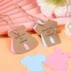 Reveal Christening Packing Labels Feeding Bottle Feet Thank You For Coming Baby Shower Hanging Tags