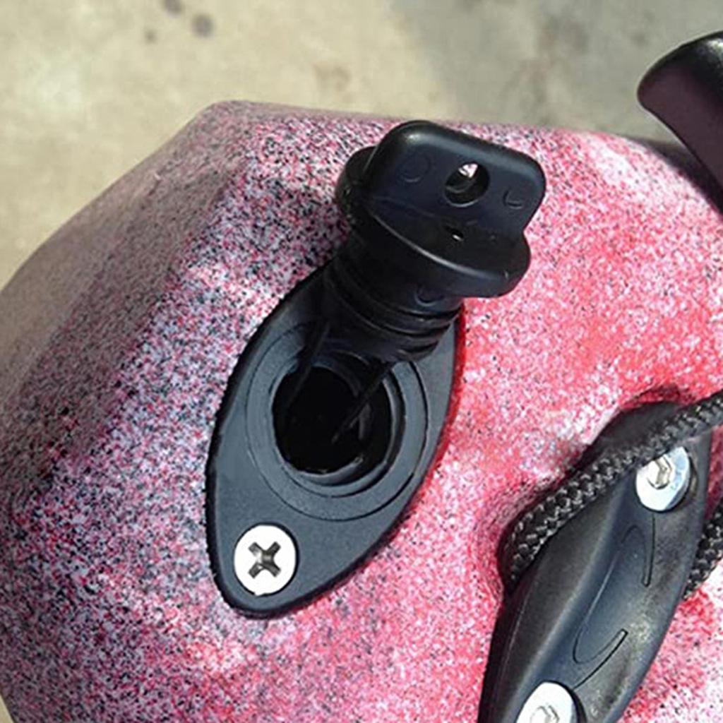 Suitable for Marine Drain Plug Stern Wire Plug Bilge Sewage Outlet Kayak Rubber Boat Drain Valve Replacement Repair Part