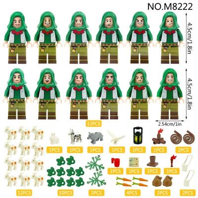 Stavebnice, humanoidní panenky, hračky, digitální akční figurky, sestavené hračky, pásový dopravník, dětské vzdělávací hračky
