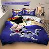 Bunnicula Night Bedding 3 Piece Set HD Print Duvet Cover Pillowcases for Teens Adult Bedroom Decoration Christmas Gift
