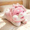 Cartoon Cute Cabbage Dog Plush Doll Green Pink Vegetable Orange Zombie Dog Animal Stuffed Toy Home Decoration Gift For Children