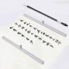 DIFEIUKI Paperweights for Calligraphy of with Brush for Calligraphy Total Length (Set 2) Knobs, Steel, Rectangular, Weighted, Rest, Drawing, Crafts,