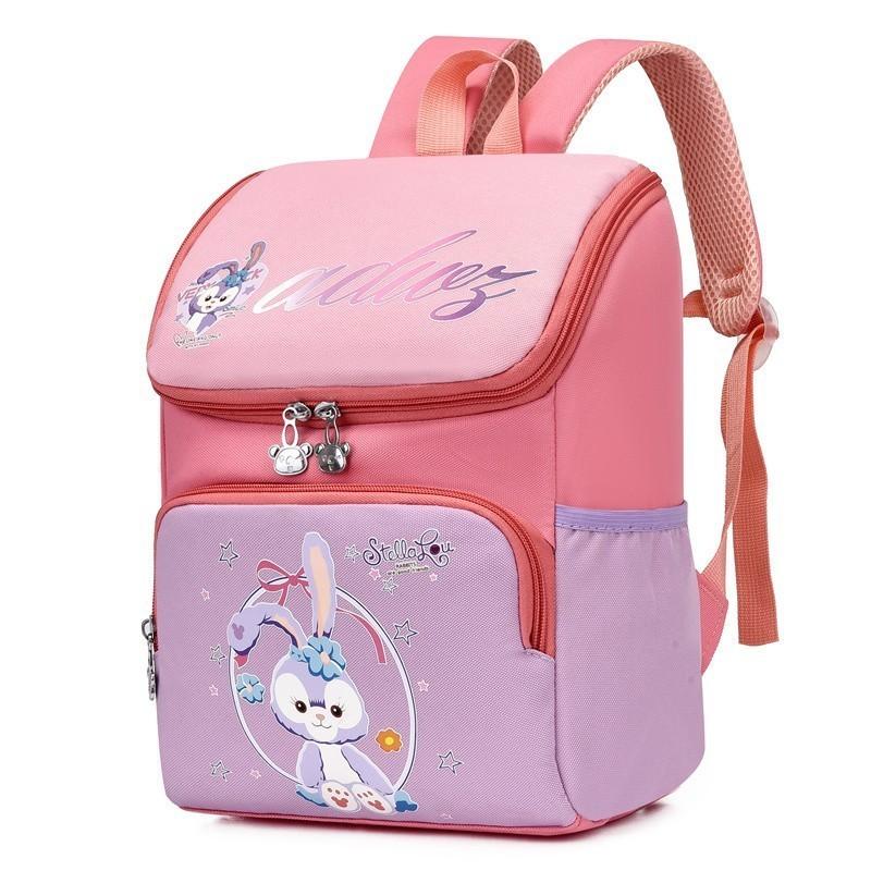 Cute Spine Protection Backpack For Kids Boys Girls Lightweight Cartoon School Bag