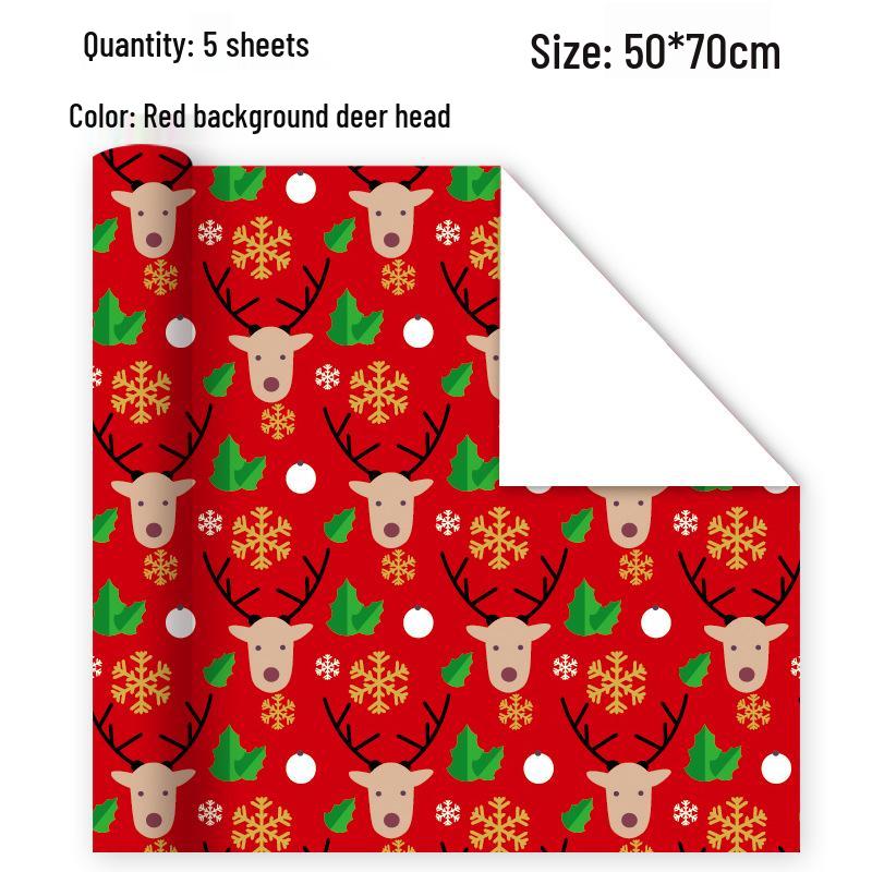 Vintage Style Christmas & Birthday Wrapping Paper for Gifts & Toys
