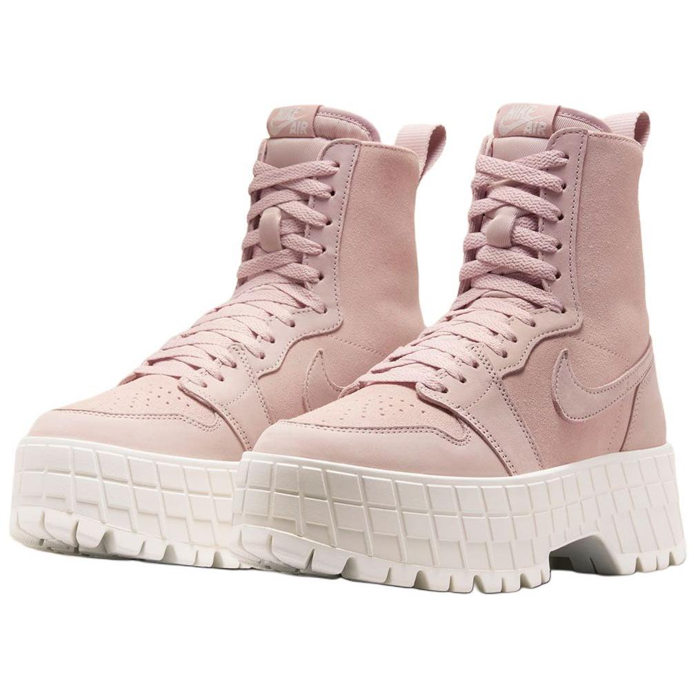Air Jordan 1 High Brooklyn Pink Oxford Women Sneakers Phantom FJ5737-601