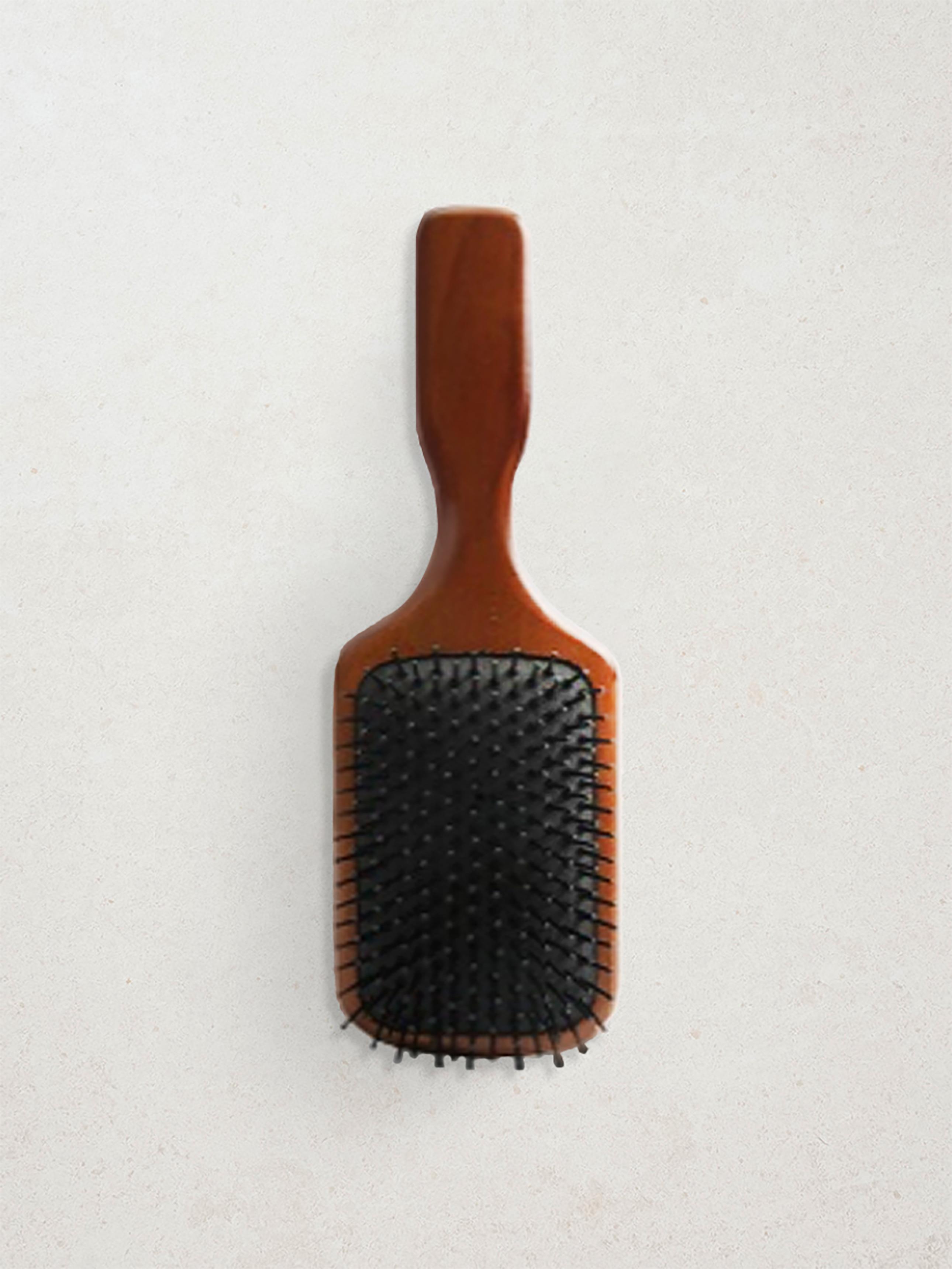 Large Square Plastic Tip Hair Brush 1ea