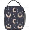 Mystical Moon Sun Lunch Bag Insulated Large Capacity Lunch Box for Women Men Reusable Portable Cooler Bag for Office Picnic