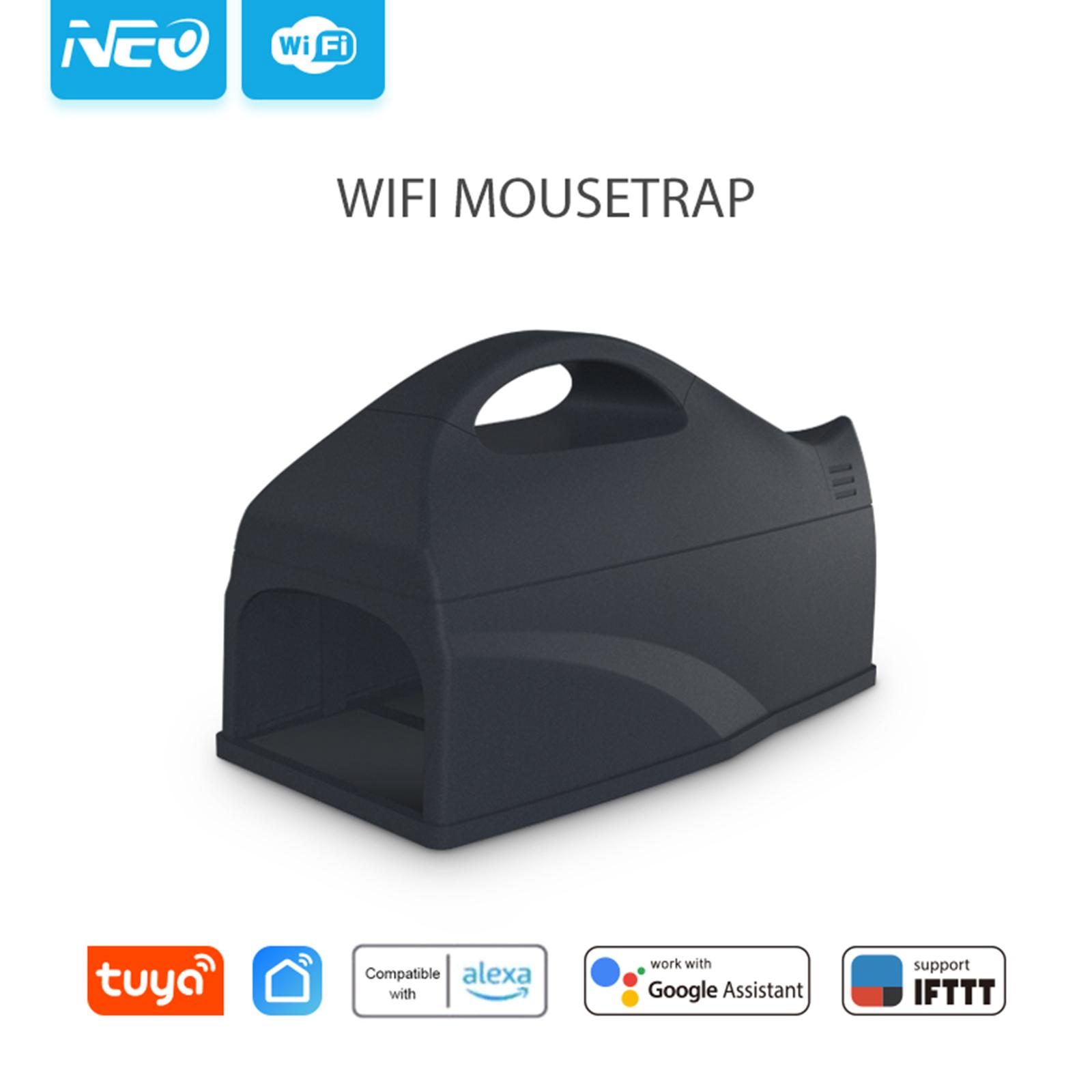 

NEO COOLCAM NAS-MA01W Wi-Fi Умная мышеловка Мышеловка Умная беспроводная Wi-Fi мышеловка TUYA Нет